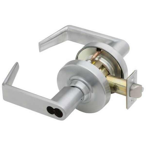 Schlage Commercial ND53JRHO626 ND Series Entry Large Format Rhodes 13-247 Latch 10-025 Strike ND53JRHO626 - main
